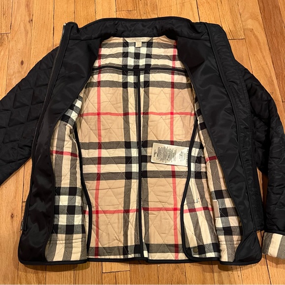 BURBERRY BRITT JACKET SMALL CHECKER LOGO - Picture 7 of 12